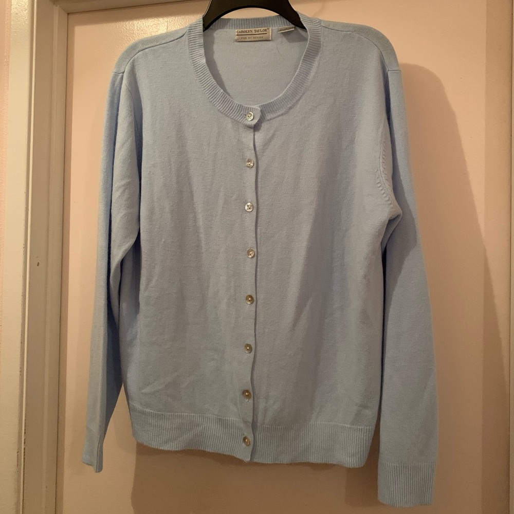 Lovely Soft Baby Blue Sweater size L